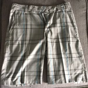 Size 30” waist grey plaid shorts from O’Neill